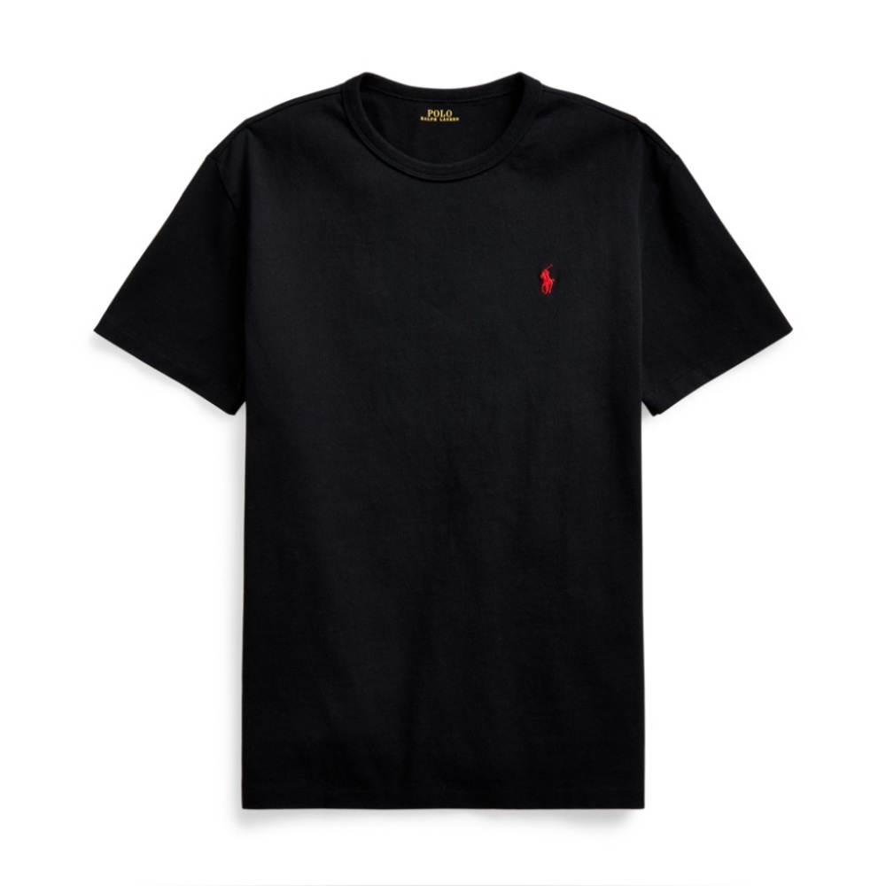 🎉HP🎉 Ralph Lauren Black Tee with Red Emblem - Picture 9 of 9